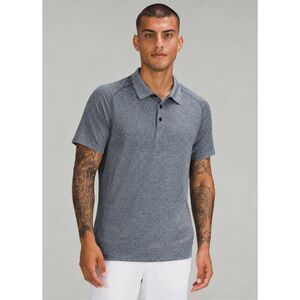 Lululemon Men’s Metal Vent Tech Performance Polo Shirt In Heather Gray